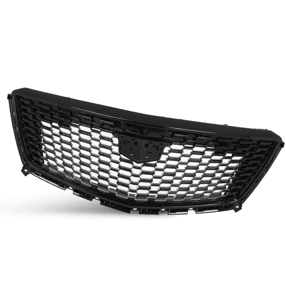 Front Upper Grille Grill Fit for 2017 2018 2019 2020 2021 Cadillac XT5 Gloss Black