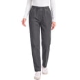 thumbnail image 4 of Fantaslook Pull On Jeans for Women Straight Leg Casual Pants Elastic Waist Denim Pants with Pockets, 4 of 9