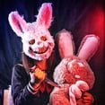 thumbnail image 4 of Máscara de oso y conejo para Cosplay de Halloween, cubierta de cabeza de felpa de terror, disfraz de Carnaval de miedo, utilería para la cabeza, 4 of 4