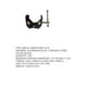 thumbnail image 3 of Dslr Rig Lcd Monitor Studio Light Metal Cangrejo Alicates Clip Super Abrazadera Yuarrent EL011561-00, 3 of 6