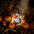 thumbnail image 5 of Resin Ghost Figurine 6.3x3.5 in Halloween Tabletop Decor Cute Pumpkin Ornament Spooky Room Shelf Party Gift, 5 of 6