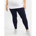 thumbnail image 5 of Motherhood Maternity Plus Size Essential Stretch Secret Fit Belly Maternity Leggings, 5 of 27