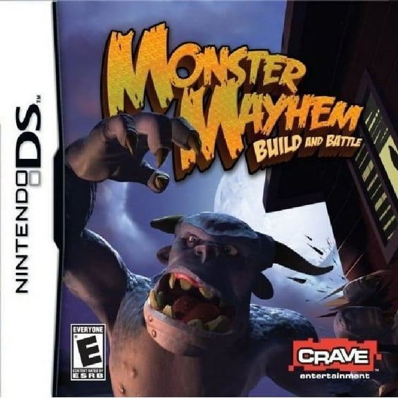 Restored Monster Mayhem: Build and Battle (Nintendo DS, 2009) (Refurbished)