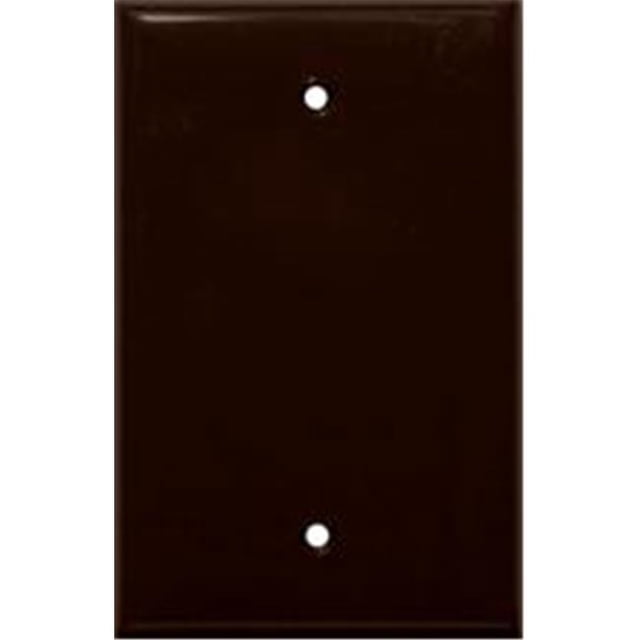 Lexan Plaques Murales 1 Gang Blanc de Taille Moyenne Brun