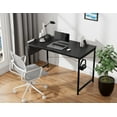 thumbnail image 2 of . Computer Desk with Non-Woven Storage Bag Office Work Desk for Small Spaces Writing Study Industry Modern Table for Bedroom Home Office, 2 of 9