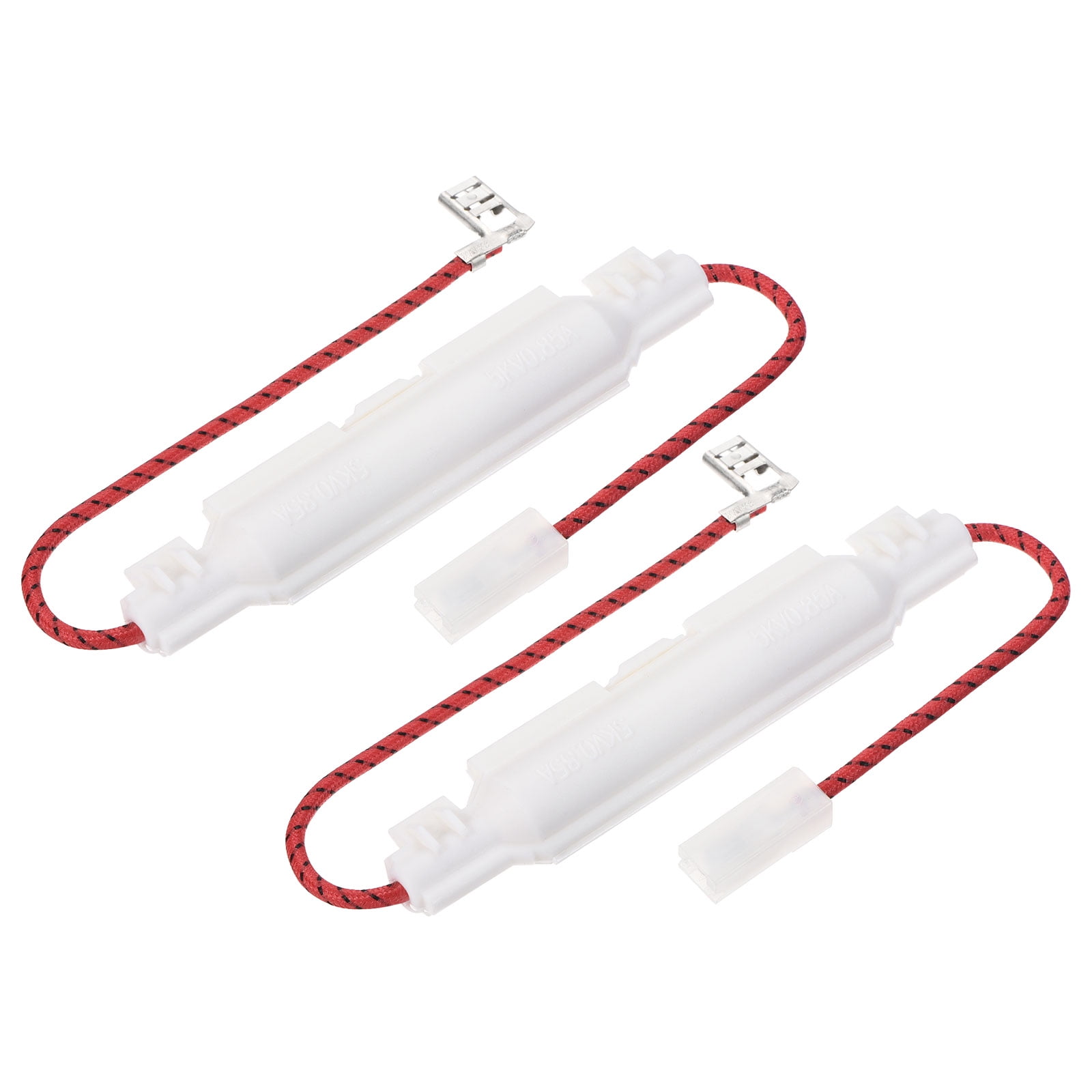 Uxcell Microwave High Voltage Fuse 5KV 0.65A0.9A Replacement for Microwave Ovens Part 2 Pcs