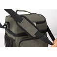 thumbnail image 5 of COUTUDI 14L Large Insulated Lunch Bag for Men Women Adult Reusable Leakproof Tote Cooler Lunch Bag for Office Work Double Deck with Shoulder Straps Darkgreen, 5 of 6
