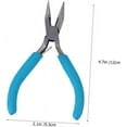 thumbnail image 4 of 3pcs/Set Hand Jewelry Ring Earrings Beaded Bracelet Nose Plier Ring Clamp Pliers Jewelry Carbon Steel Jewelry Plier Jewelry Tool Round Nose Plier Pearlescent Cutting Machine, 4 of 5