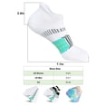 thumbnail image 2 of Spencer 5 Pairs Mens Low Cut Socks Ankle No Show Running Breathable Socks Womens Comfort Anti-blister Ankle Socks, 2 of 8