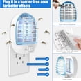 thumbnail image 3 of Lantu Bug Zapper Indoor, Electronic Fly Trap Insect Killer, Mosquitoes Killer Mosquito Zapper with Blue Lights for Living Room, Home, Kitchen, Bedroom, Office(2 Packs), 3 of 5