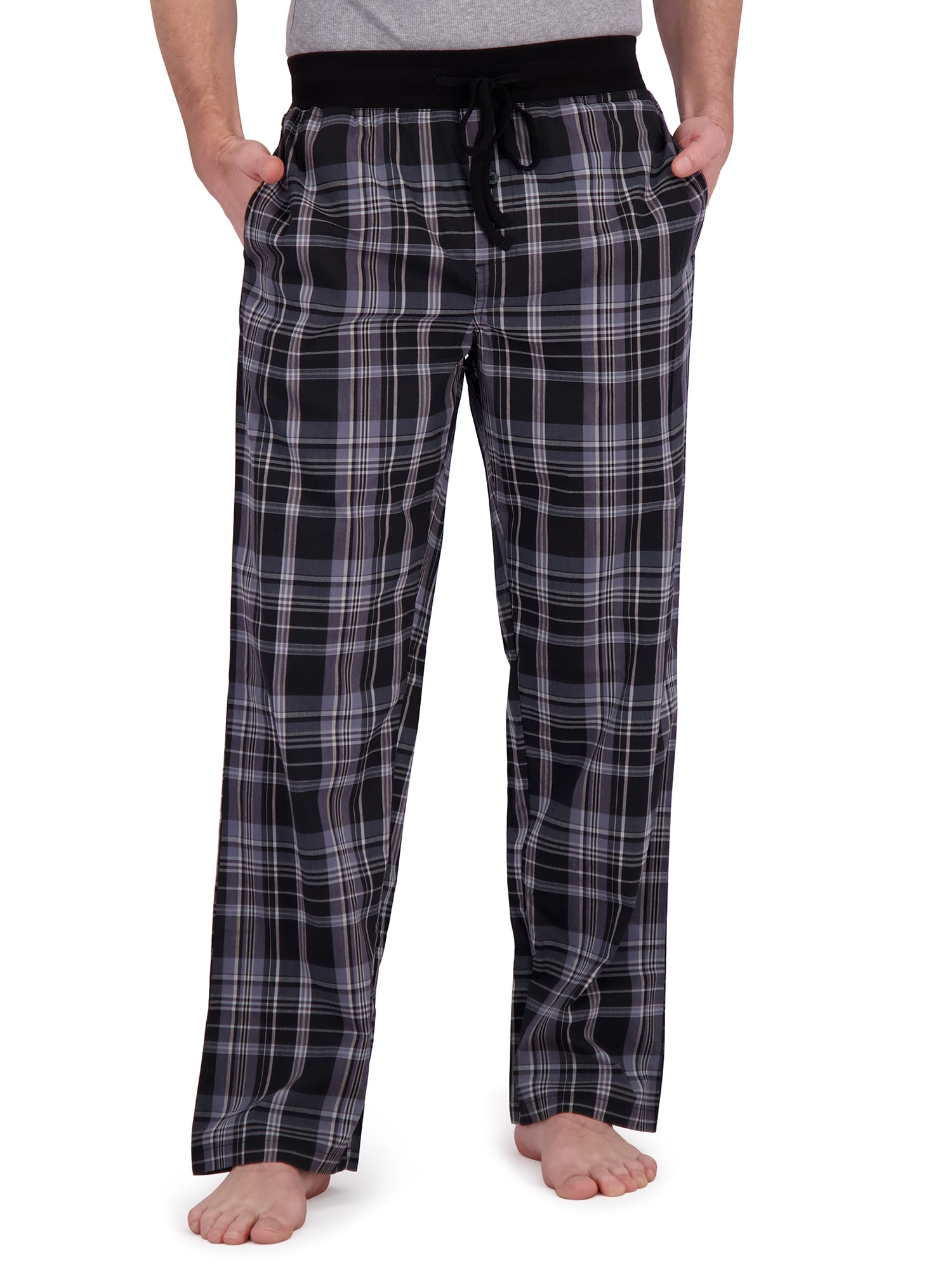 Hanes Men's Tank and Woven Pant Pajama Set, 2-Piece, Sizes S-2XL