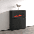 thumbnail image 2 of Carla 01 BL-EF Electric Fireplace Sideboard, 2 of 6