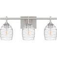 thumbnail image 4 of Quoizel Lucy 3-Light Brushed Nickel Bath Light, 4 of 6
