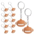 thumbnail image 2 of 12pcs Rugby Keychain Souvenir Keychain for Rugby Fans Creative Rugby Modeling Keychain, 2 of 7