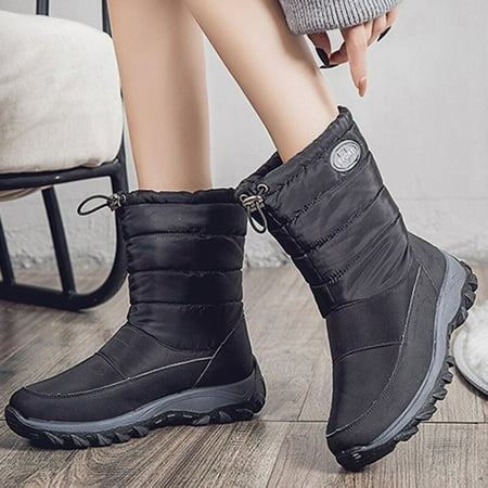 

Platform Boots Women Snow Soft Ladies Shoes Slip On Shoes Woman Casual Ankle Boots New Fashion Winter Woman Boots Botas Mujer