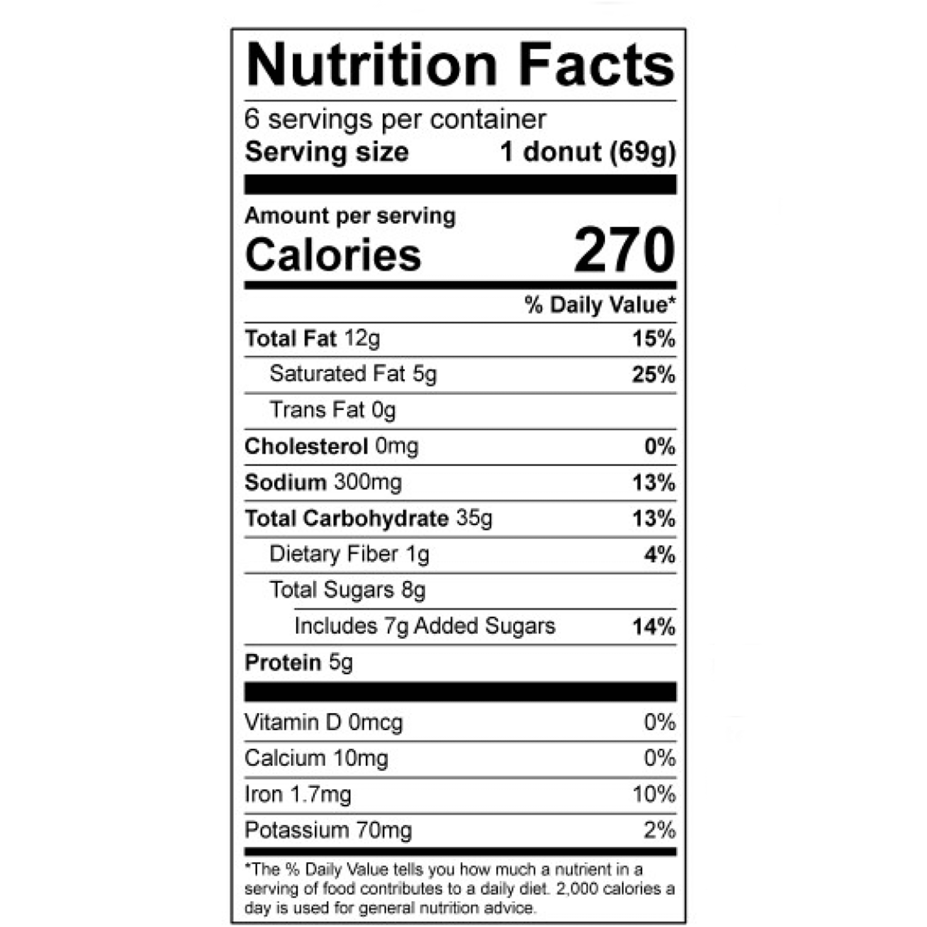 Freshness Guaranteed Seasonal Donuts, 6 Count