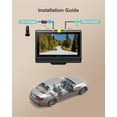 thumbnail image 3 of iZEEKER 4K Dash Cam Front and Rear Wi-Fi GPS, 3" Touchscreen, 4K+1080P Dual Dashcam, 1 Pack, New, 3 of 10