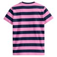 thumbnail image 4 of LWavelet Striped Men's Short Sleeve T-Shirt Relaxed Fit Great for Casual Outings and Daily Style Pink L, 4 of 4