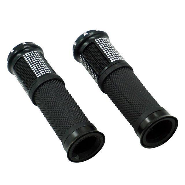 BTOER Premium Motorcycle Handlebar Grips Aluminum Construction Anti-Slip Design