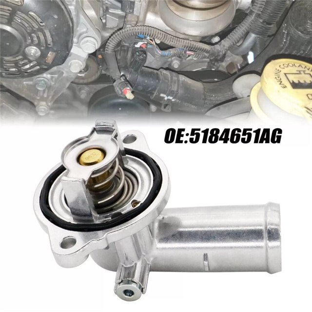 1 Boîtier thermostat avec Rondelle Adapté pour Jeep Grand Cherokee pour Wrangler, pour Jeep Grand Cherokee, pour Jeep Grand Cherokee pour Wrangler, pour Jeep Grand Cherokee pour Wrangler