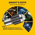 thumbnail image 5 of 12V - 80V BA20D LED Motorcycle Headlight with 12000LM, 360-Degree Angle, and 50,000-Hour Lifespan for Motorcycles and Electric Motorcycles, 5 of 9
