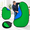 Blue,Green-47.2*59.1"(No stand), variant on Blue Green Screendrop Double Sided Collapsible Greenscreen With Carrying Bag Portable Pop Upground For Streaming Webcam & 59.1 *