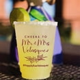 thumbnail image 2 of 100-Pack Personalized Frosted Shatterproof Cups,7/12/16oz Custom Disposable Cups for Wedding, Bridal Shower & Modern Party,Reusable Plastic Cups with Custom Design (12 oz),16 oz, 2 of 7