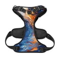 thumbnail image 5 of Lsque Galactic Dog Swirls Art Dog Harness, No-Pull Pet Harness with 2 Leash Clips, Adjustable Soft Padded Dog Vest with Easy Control Handle for Large Dogs-X-Large, 5 of 9
