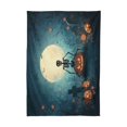 thumbnail image 5 of DEIARA Halloween Skull Theme Square Tablecloth 60×120in Polyester Fabric Tablecloth Washable Dust Resistant Wrinkle Resistant, 5 of 9