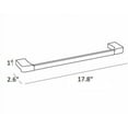 thumbnail image 3 of Yass Towel Bar Holder 14" Black, 3 of 3