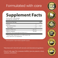 thumbnail image 5 of D-Mannose 1,300 mg with Cranberry Extract Fast-Acting, Flush Impurities, Urinary Tract Health- 100 Veggie Capsules, 5 of 8