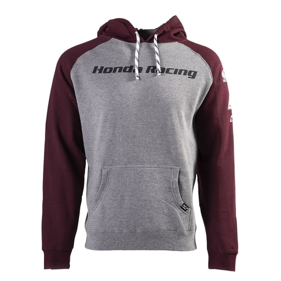 Factory Effex 23-88306 For Honda Racing Pullover / Gray-burgandy Xl