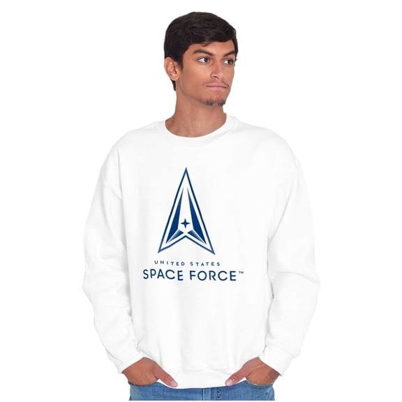 Military Classic US Space Force Logo Sweatshirt for Men or Women Brisco Brands S
