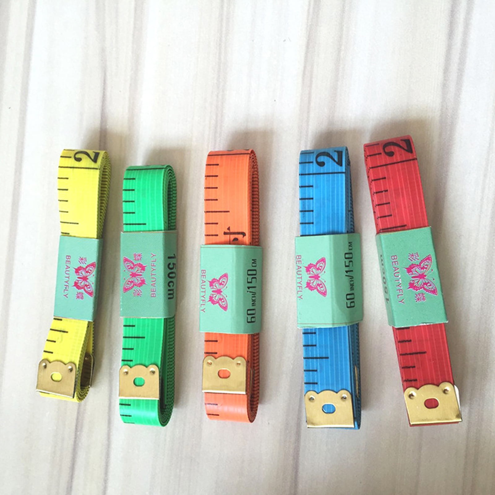 Newsfana Measuring Tape, Soft Tape Measure Double 6 Colour