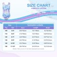 thumbnail image 5 of Girls Gymnastics Leotards Sparkly Butterfly Dance Unitard Sleeveless, 5 of 8