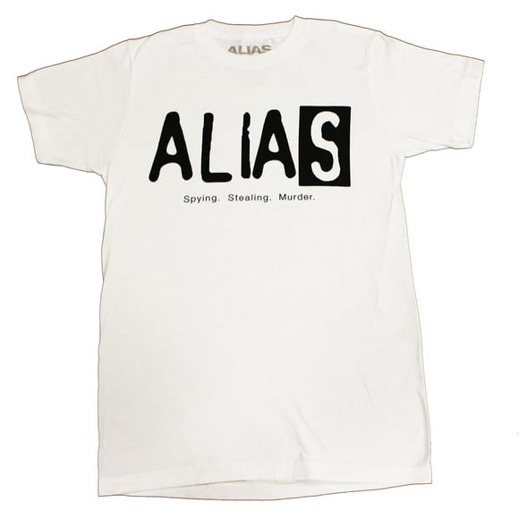 T-Shirt Blanc pour Homme avec Logo Alias - Petit