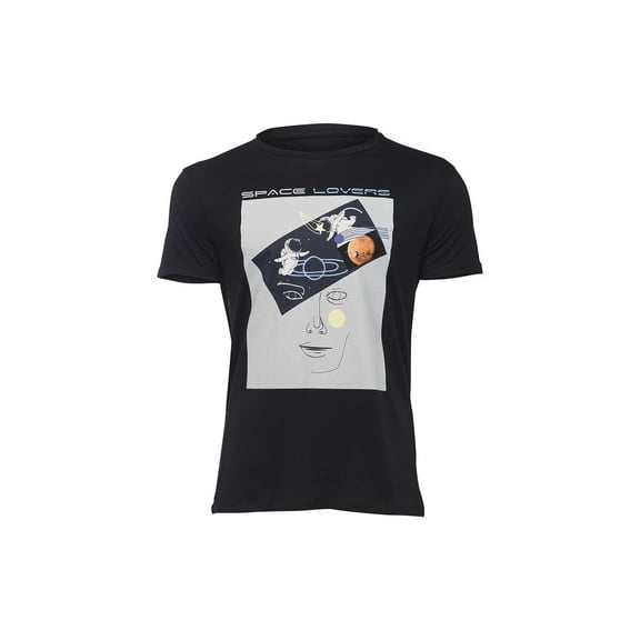 Biggdesign Faces Space Lovers Men's T-Shirt