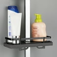 thumbnail image 1 of Rod Shower Rack Punch- Shower Caddy Shelves Slide Bar For Shower, Shampoo, Soap HolderSuitcase,with Stainless Steel Guardrail, Shower Shelves W, 1 of 5