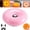 Pink, variant on Orange Donut Lamp, Creative Donut Wall Sconce Lamp & Table Light, 3-Color Dimmable Touch Nightstand Lamps, Aesthetic Ambient Lighting for Bedroom Living Room (White, Rechargeable)