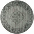 thumbnail image 2 of SAFAVIEH Vintage Kynaston Traditional Area Rug, Light Blue, 8' x 8' Round, 2 of 7