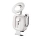 thumbnail image 3 of Soporte para teléfono para viajes en avión, fácil de usar, portátil, para playa, vacaciones, cruceros, libres, accesorios esenciales de viaje. Blanco, 3 of 8