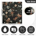 thumbnail image 5 of Yayeee Magnetic Dishwasher Cover for The Front Decoration Home Kitchen Machine Sticker Protector, Black Flowers, 5 of 6