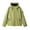 #Green 1, variant on Vynhevius Womens Outdoor Jacket Solid Hooded Zip Up Windproof With Pockets