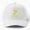 White, variant on Marauder El Capitan Baseball Hat, The Man Himself Adventure Character Graphic Design, Classic Cap