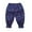 Blue 2, variant on YTDSCS Kids Girls Cotton Casual Pants for Baby Summer Resort Style Elastic Waist Trousers 1-9T Toddler Printed Haren Seven-Minute Pants