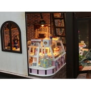 Miniature Wizardi Roombox Kit - Coffee House Dollhouse Kit