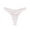 White, variant on Womens Underwear Thong Women Solid Color With Personalized Straps Sexy Seductive Thong Comfortable Breathable Underwear