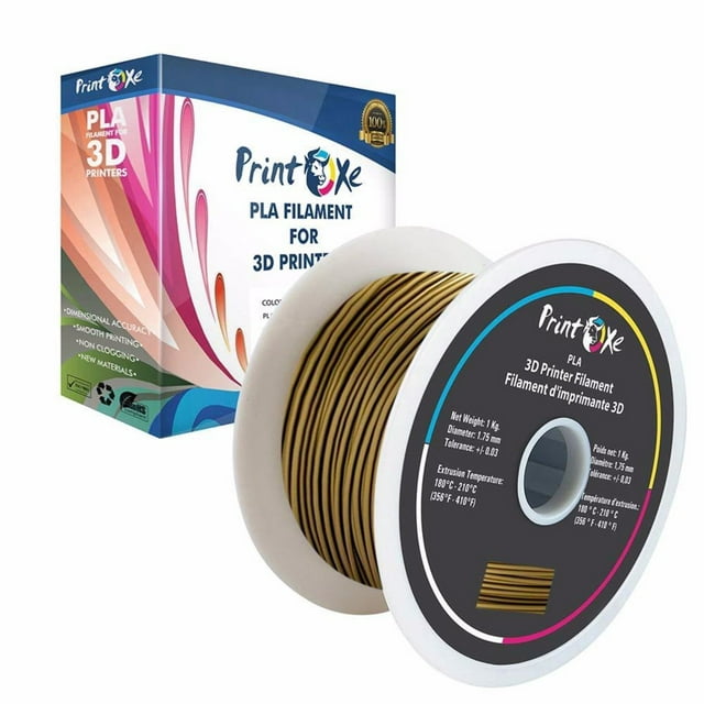 Bronze Metal PLA 3D Printer Filament 1.75-1Kg Spool