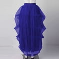 thumbnail image 5 of Women Dresses Blue Tutu Skirts for Women High Low Tulle Dress Fluffy Skirts Irregular Adults Tutus, 5 of 5