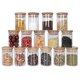 thumbnail image 1 of Storage Jars Glass Spice Jars Airtight Glass Containers Made of, 1 of 5